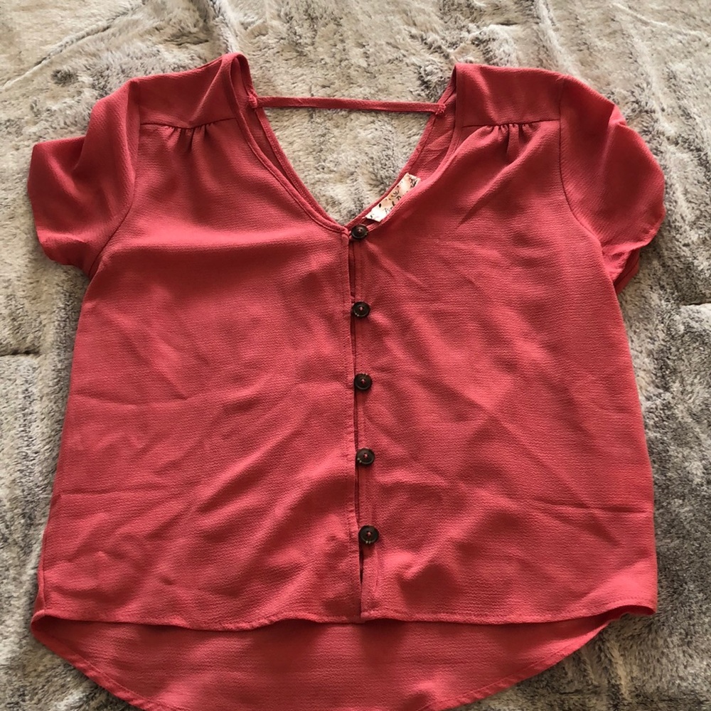 Pink top